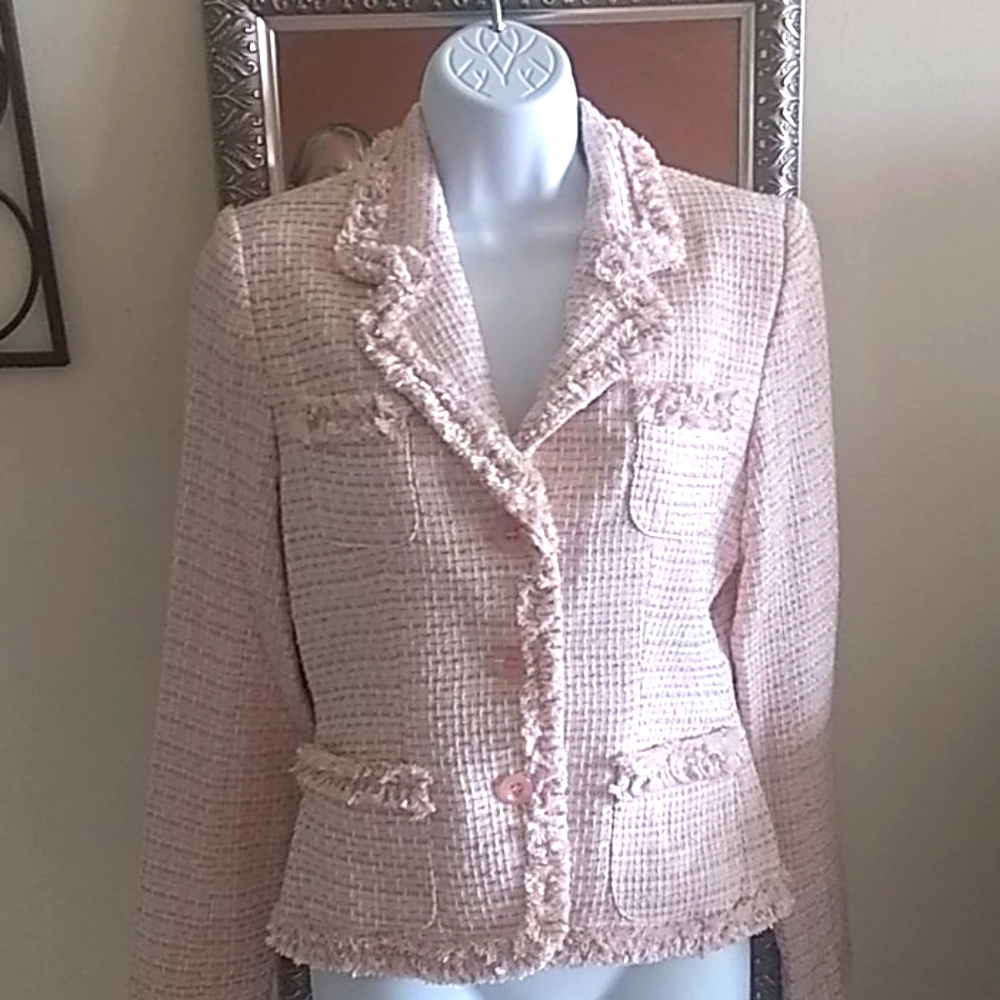 On hold NWOT tweed jacket - Picture 1 of 8